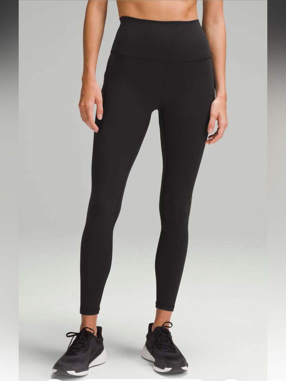 Lululemon Wunder Train High-Rise Tight with Pockets 28" Black Size 6 - Picture 3 of 10